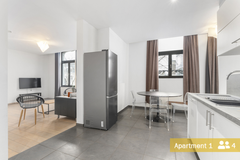 Liège Stay – Worker Apartments in Liège - Easy work stay - Building