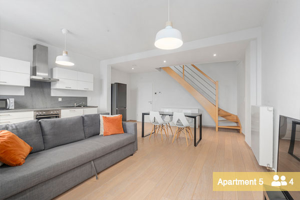 Liège Stay – Worker Apartments in Liège - Easy work stay - Building