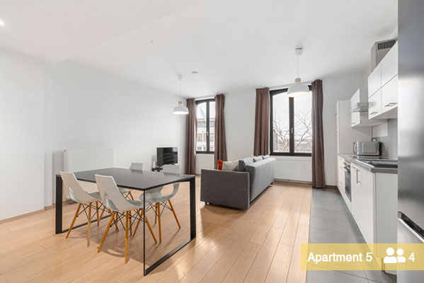 Liège Stay – Worker Apartments in Liège - Easy work stay - Building