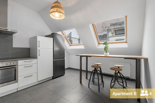 Liège Stay – Worker Apartments in Liège - Easy work stay - Building