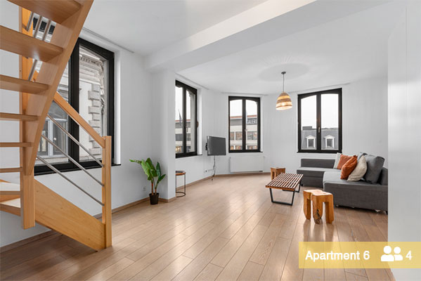 Liège Stay – Worker Apartments in Liège - Easy work stay - Building
