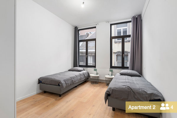 Liège Stay – Worker Apartments in Liège - Easy work stay - Building